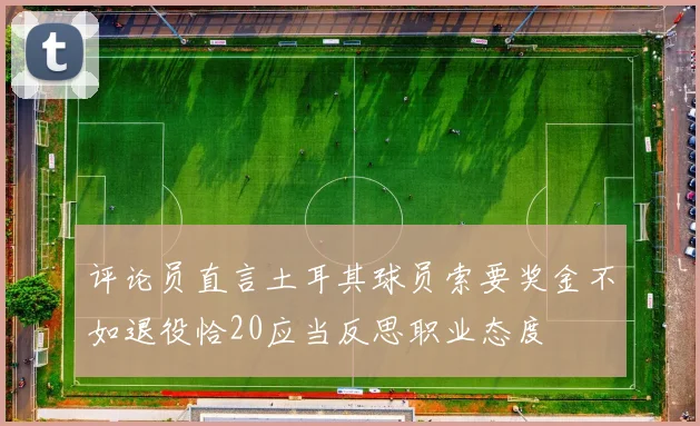 评论员直言土耳其球员索要奖金不如退役恰20应当反思职业态度